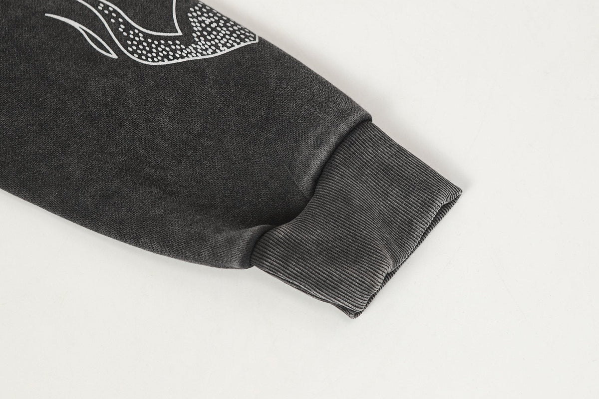 Godspeed Never End War Graphic Hoodie ¡ª detail