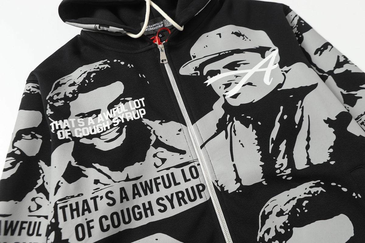 THAT'S A AWFUL LOT OF COUGH SYRUP Tomorrow Star Portrait Graphic Matching Set ¡ª detail