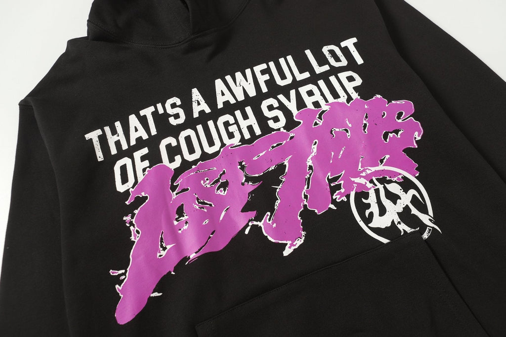 THAT'S A AWFUL LOT OF COUGH SYRUP Tomorrow Star Graphic Hoodie ¡ª detail