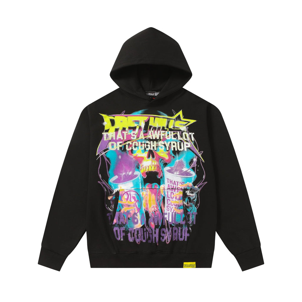 THAT'S A AWFUL LOT OF COUGH SYRUP Rising Star Graphic Hoodie ¡ª hero