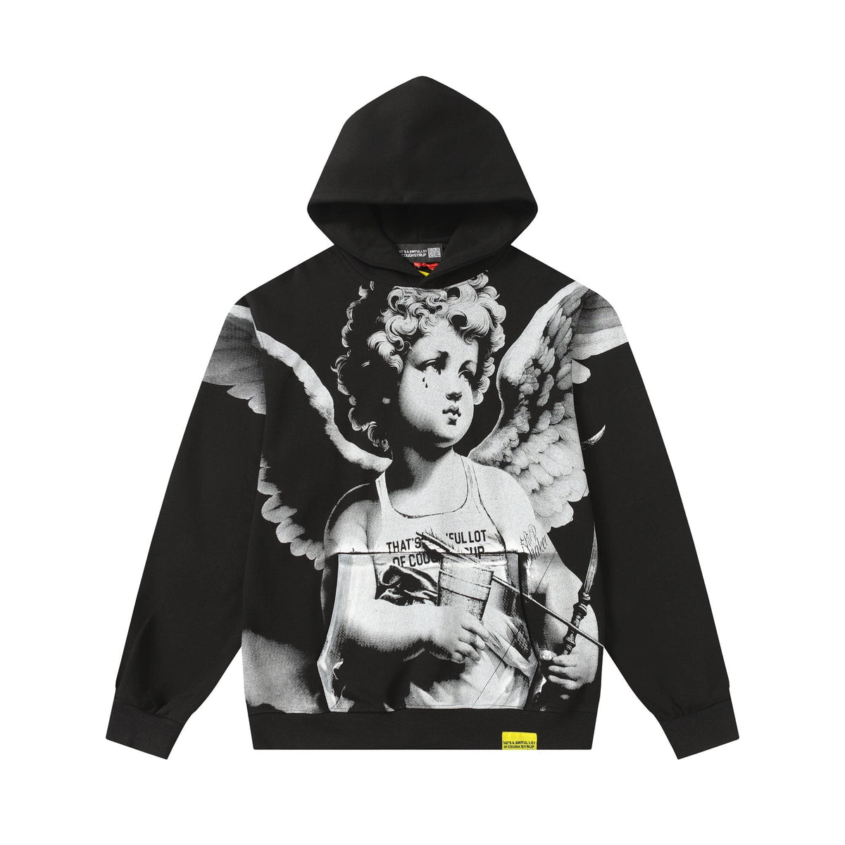 THAT'S A AWFUL LOT OF COUGH SYRUP Angel Tears Graphic Hoodie ¡ª hero