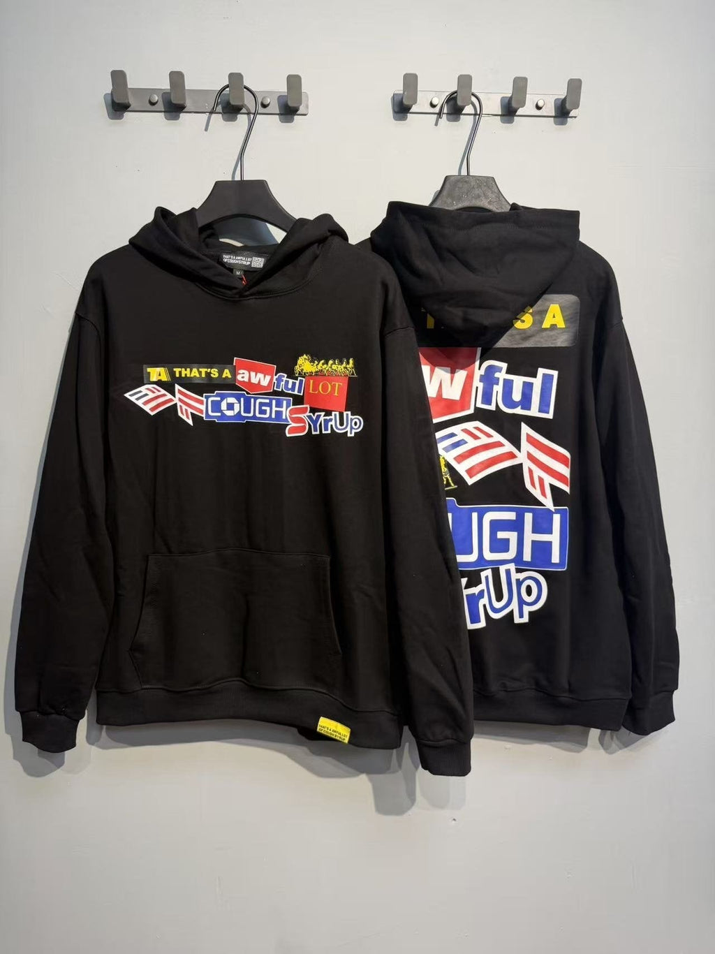 THAT'S A AWFUL LOT OF COUGH SYRUP Star Graphic Hoodie ¡ª context