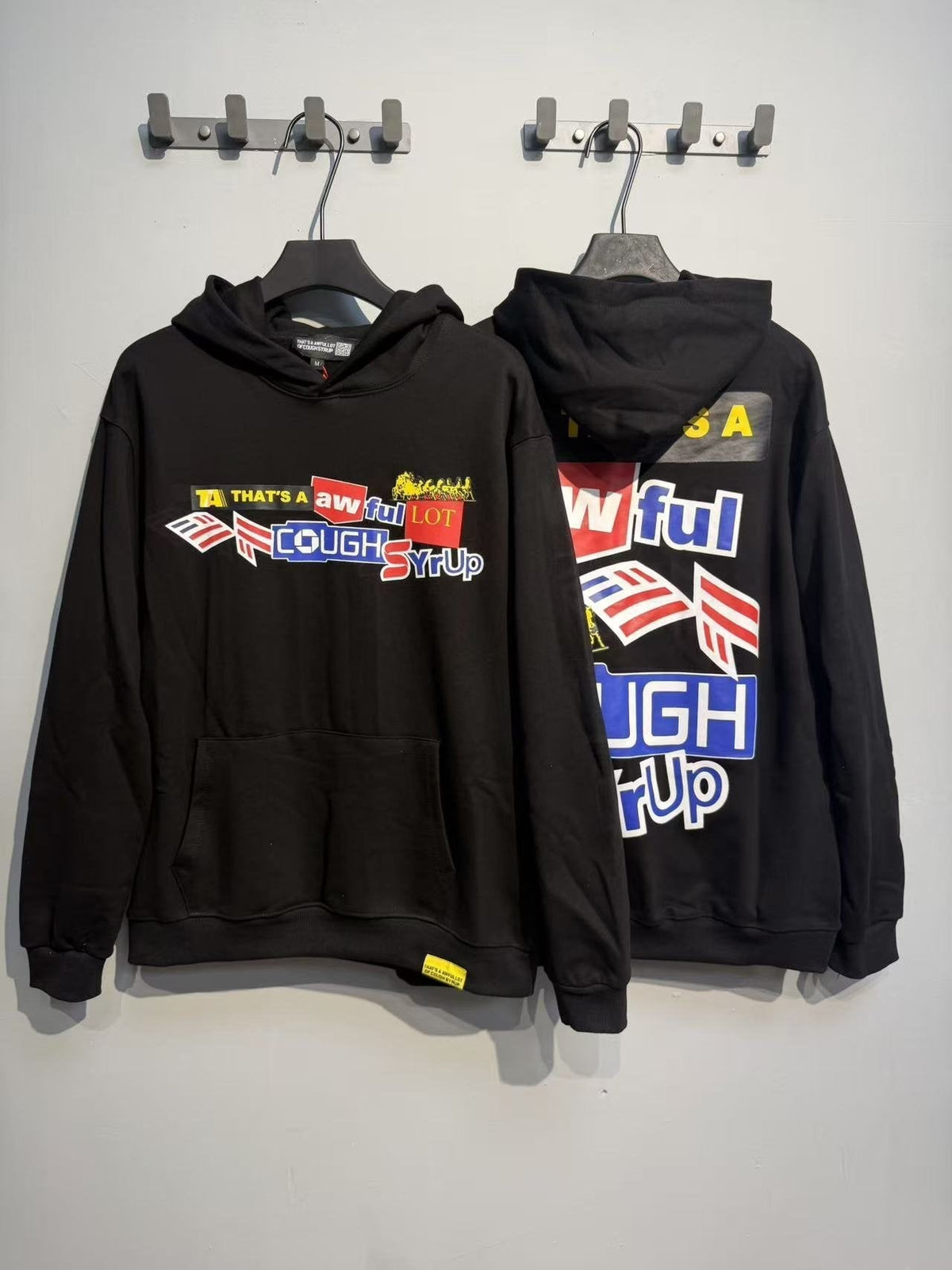 THAT'S A AWFUL LOT OF COUGH SYRUP Star Graphic Hoodie ¡ª context