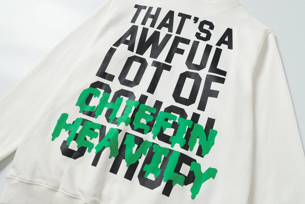 THAT'S A AWFUL LOT OF COUGH SYRUP Tomorrow Star Graphic Hoodie ¡ª detail