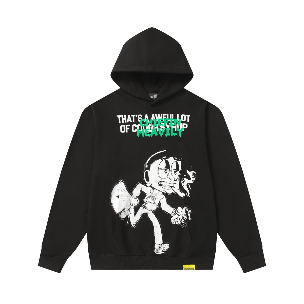 THAT'S A AWFUL LOT OF COUGH SYRUP Tomorrow Star Graphic Hoodie ¡ª front