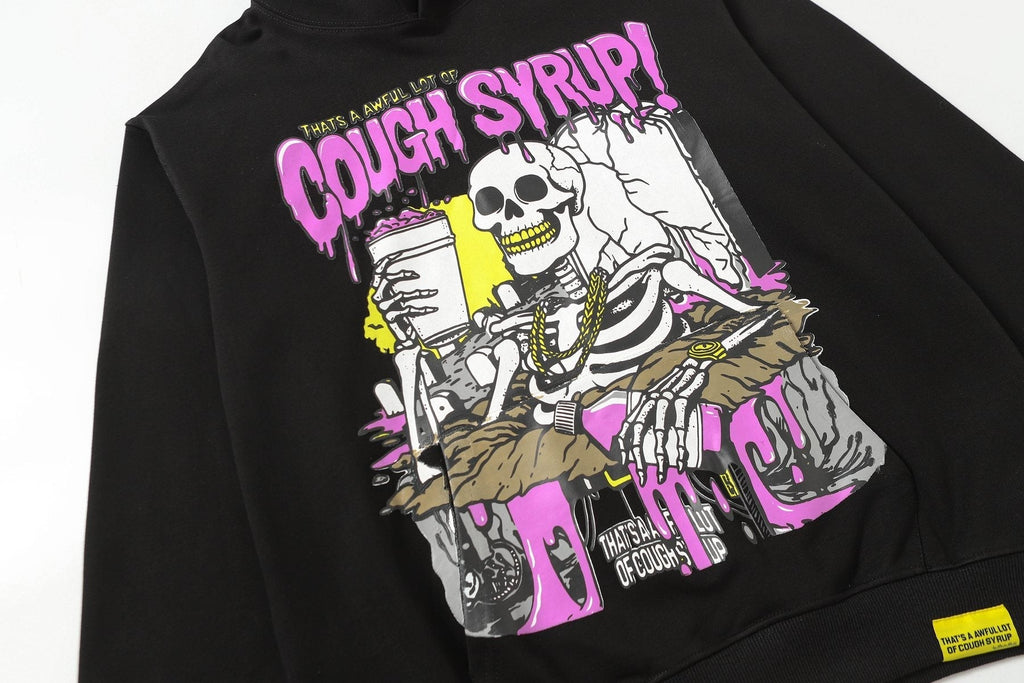 THAT'S A AWFUL LOT OF COUGH SYRUP Tomorrow Star Graphic Hoodie ¡ª detail
