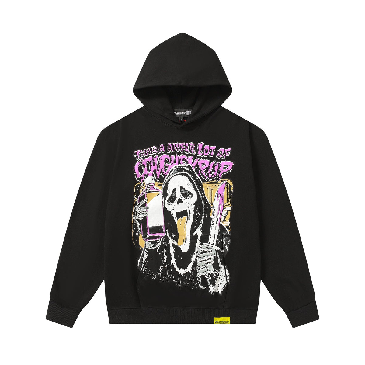 THAT'S A AWFUL LOT OF COUGH SYRUP Angel Tears Graphic Hoodie ¡ª hero