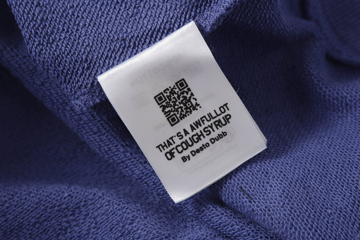 THAT'S A AWFUL LOT OF COUGH SYRUP Tomorrow Star Graphic Hoodie ¡ª neck_label