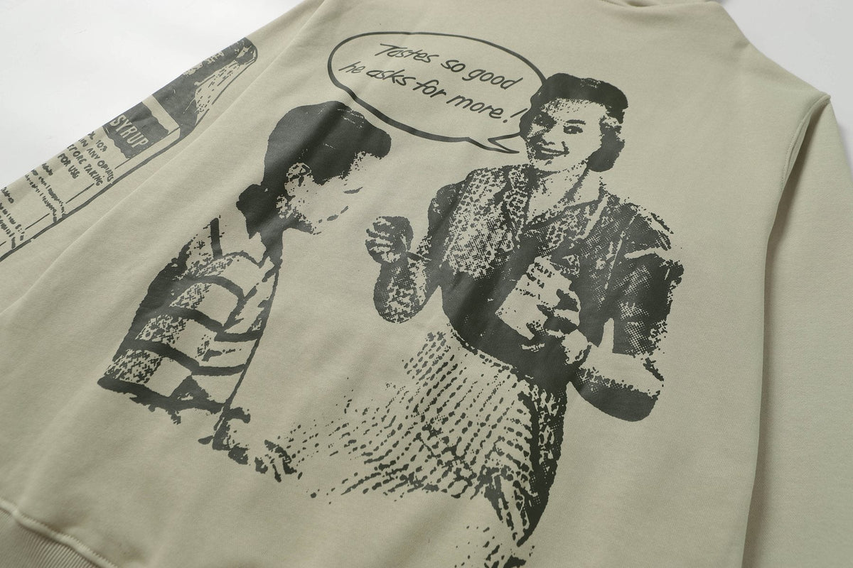 THAT'S A AWFUL LOT OF COUGH SYRUP Tomorrow's Star Graphic Hoodie ¡ª detail