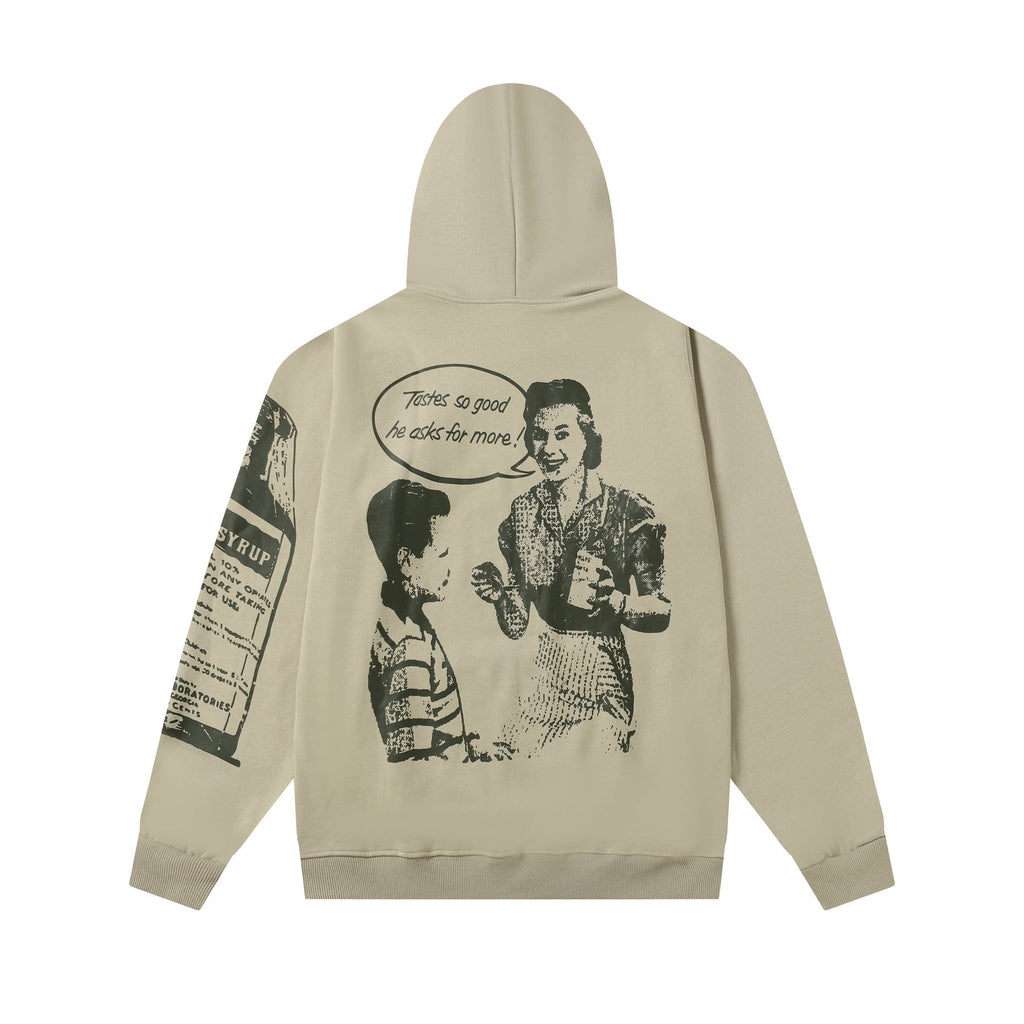 THAT'S A AWFUL LOT OF COUGH SYRUP Tomorrow's Star Graphic Hoodie ¡ª back