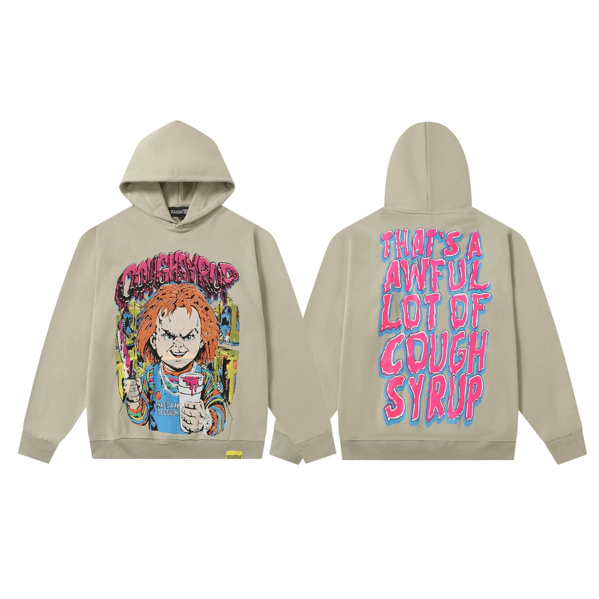 THAT'S A AWFUL LOT OF COUGH SYRUP Star Graphic Hoodie ¡ª hero