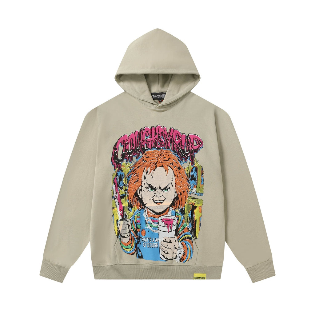 THAT'S A AWFUL LOT OF COUGH SYRUP Star Graphic Hoodie ¡ª front