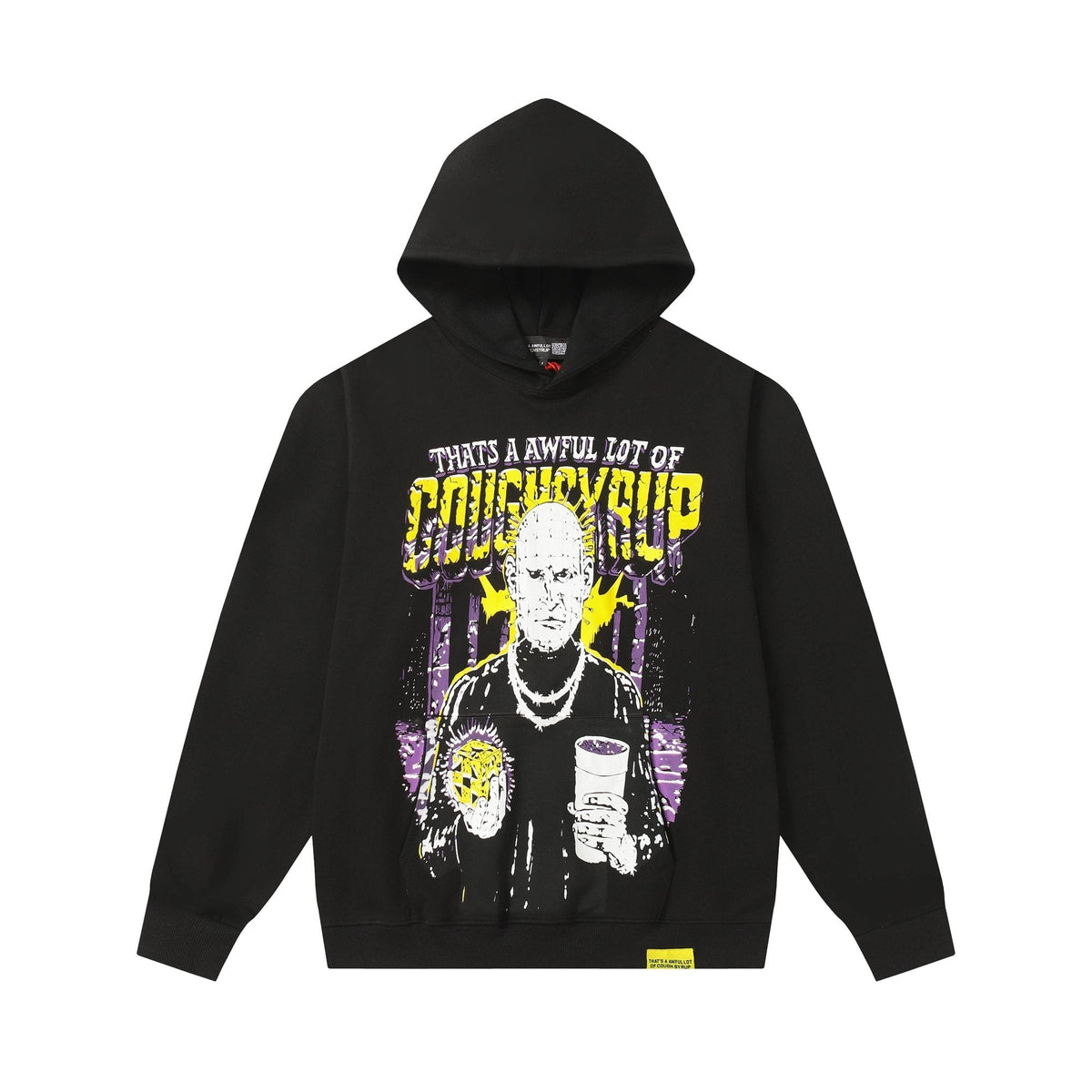 THAT'S A AWFUL LOT OF COUGH SYRUP Star Graphic Hoodie ¡ª hero