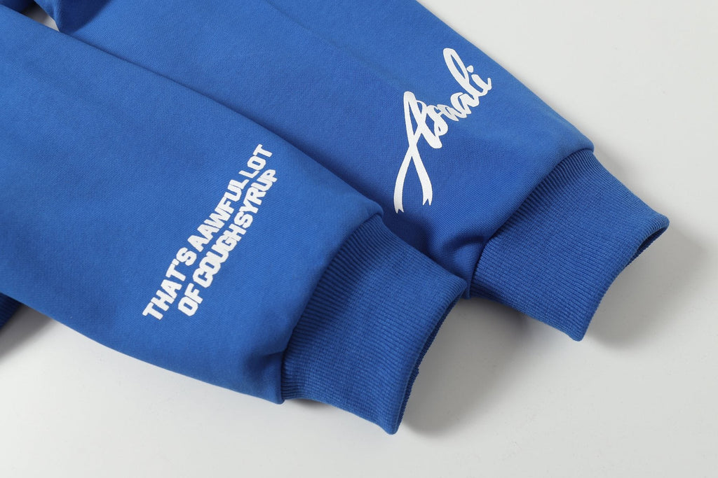 THAT'S A AWFUL LOT OF COUGH SYRUP Star Graphic Pullover Hoodie ¡ª detail