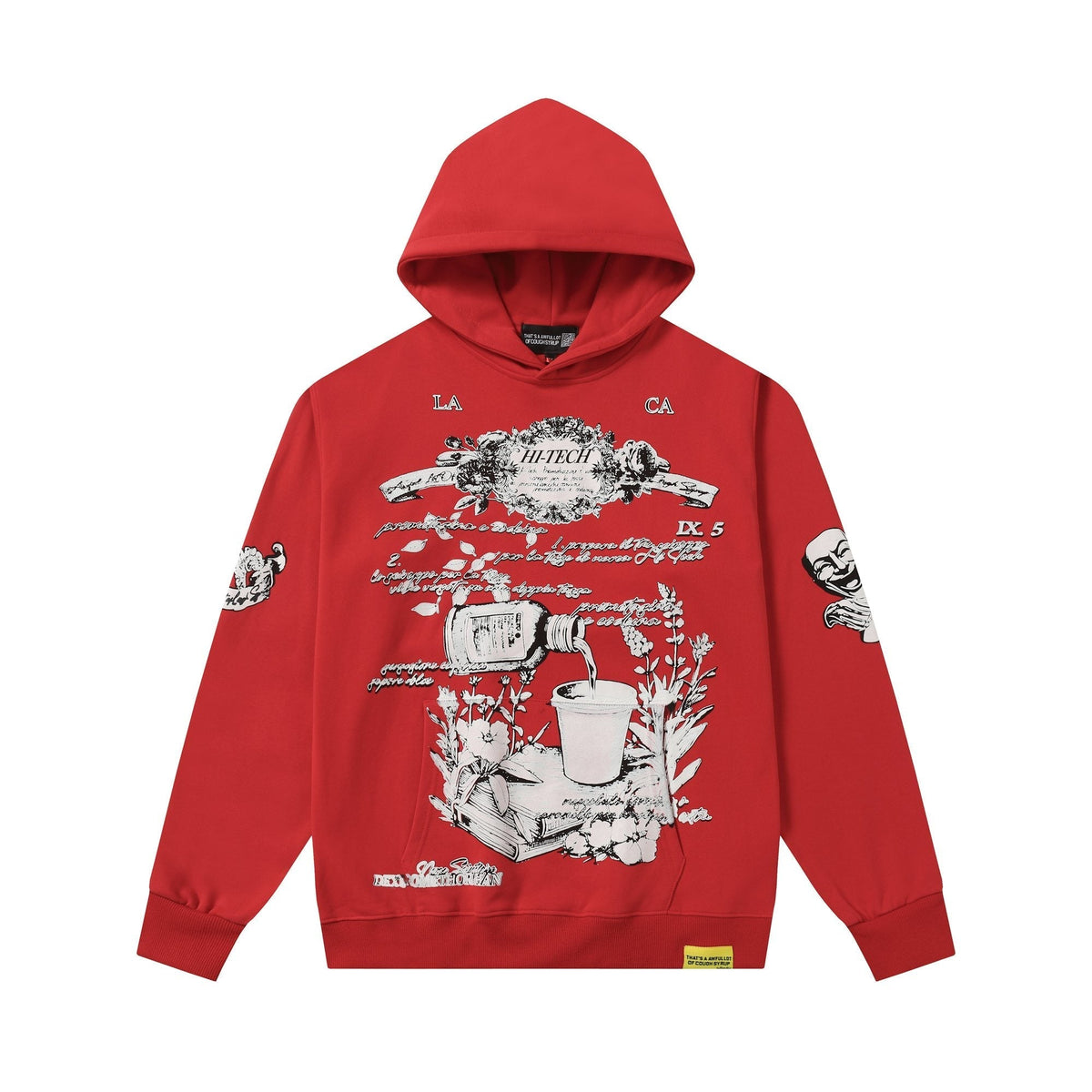 THAT'S A AWFUL LOT OF COUGH SYRUP Rising Star Graphic Hoodie ¡ª hero