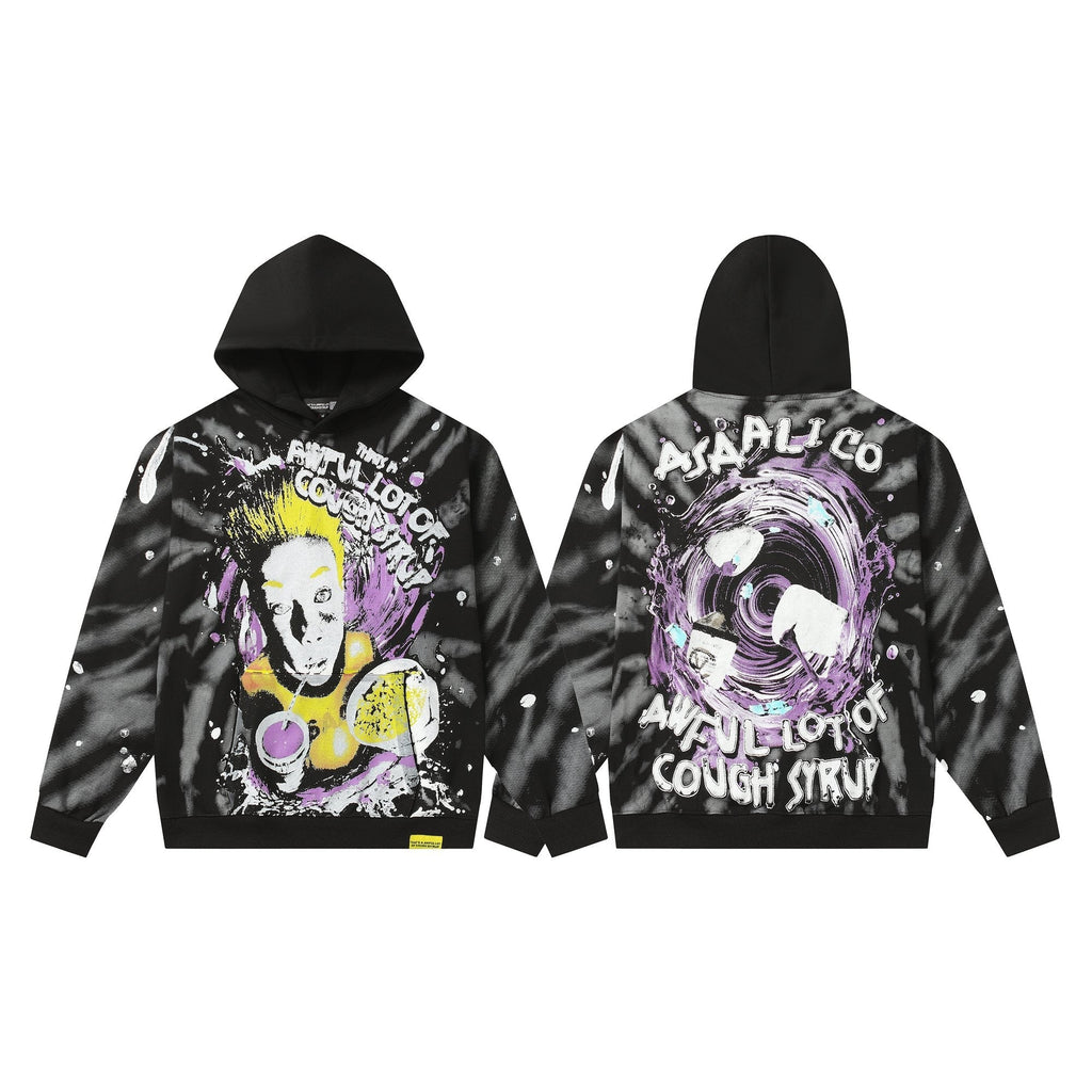 THAT'S A AWFUL LOT OF COUGH SYRUP Star Graphic Hoodie ¡ª hero
