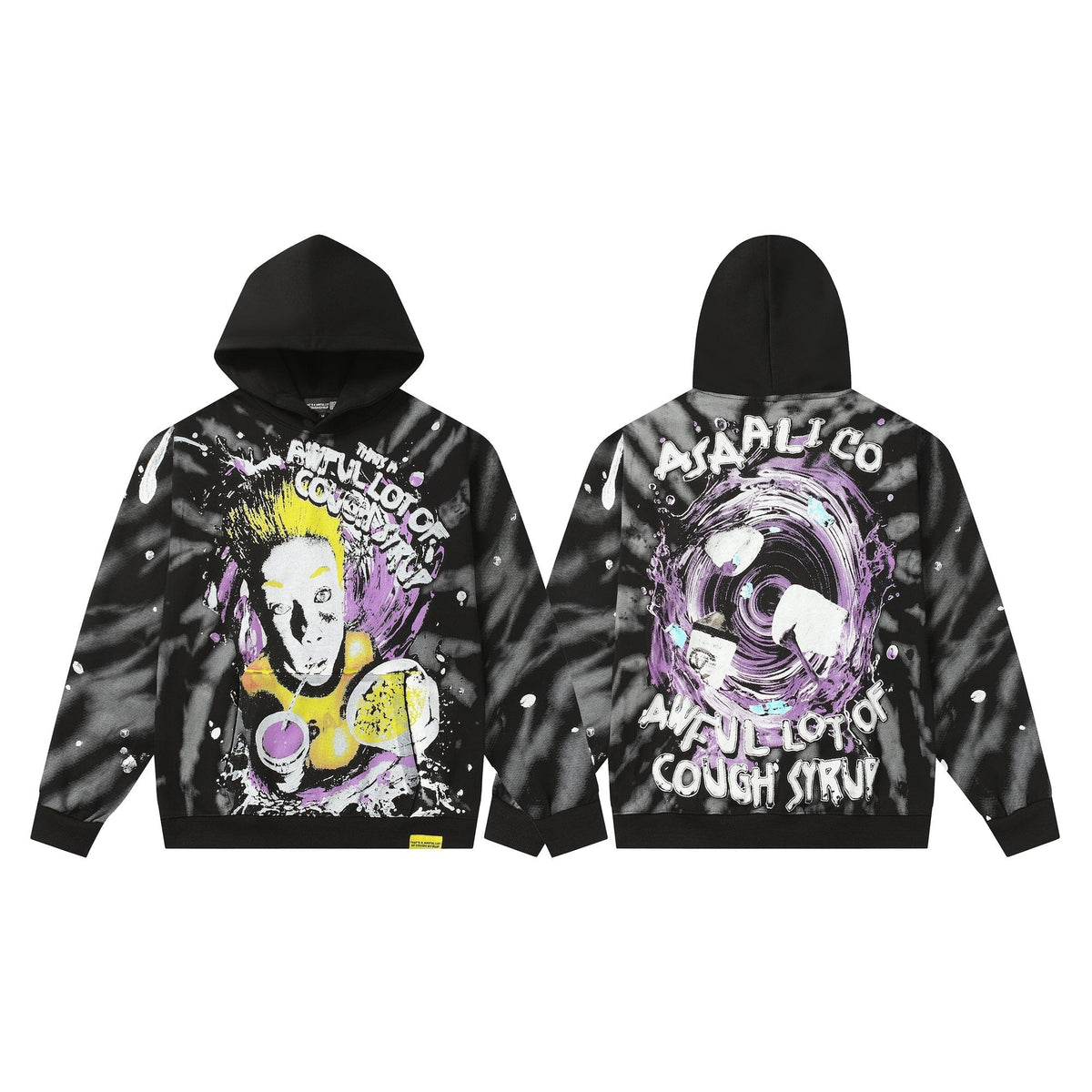 THAT'S A AWFUL LOT OF COUGH SYRUP Star Graphic Hoodie ¡ª hero
