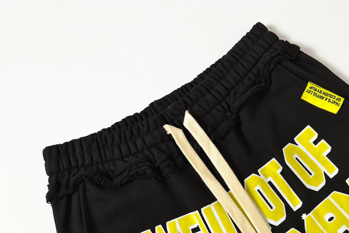THAT'S A AWFUL LOT OF COUGH SYRUP Rising Star Graphic Hoodie & Sweatpants Set ¡ª detail
