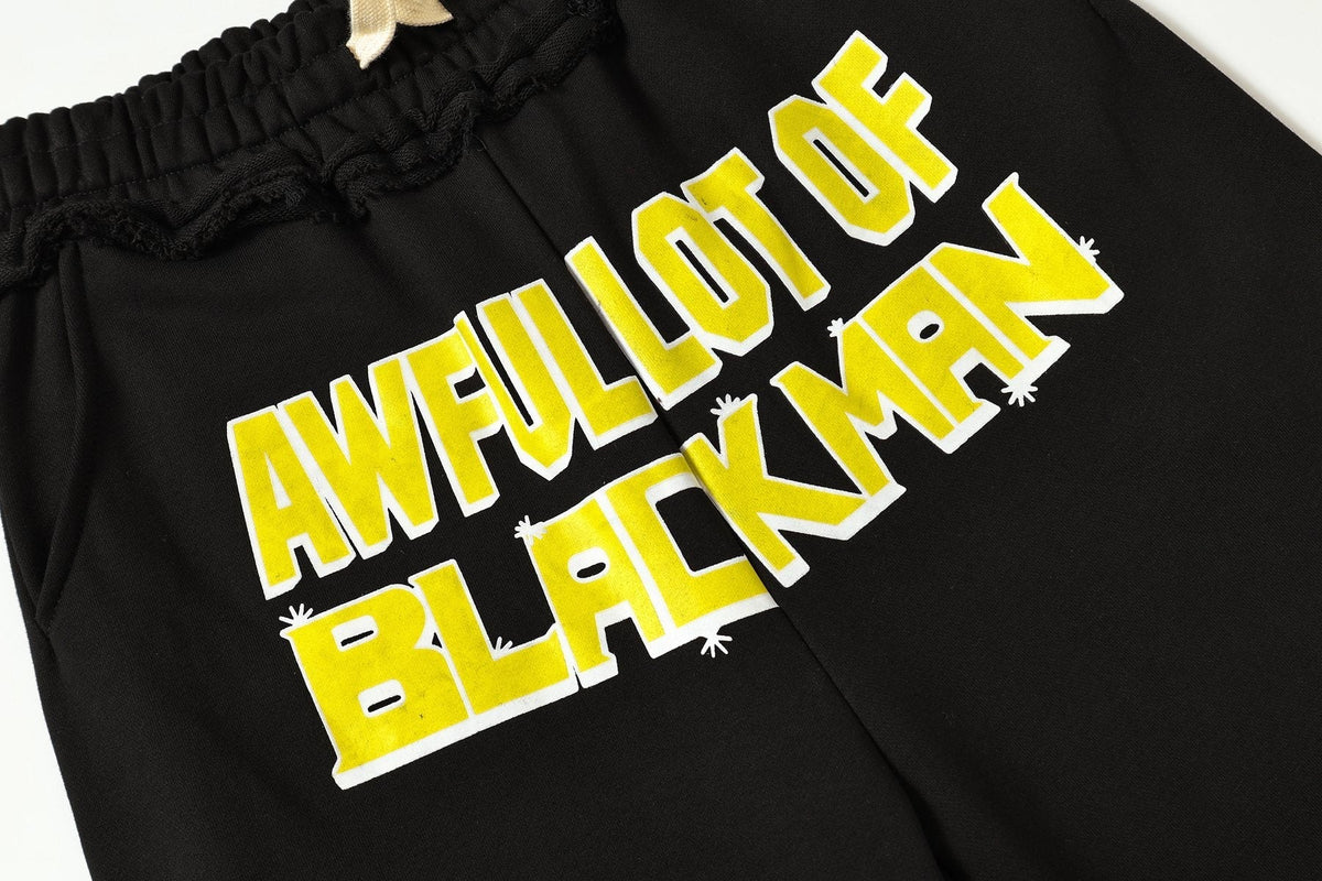 THAT'S A AWFUL LOT OF COUGH SYRUP Rising Star Graphic Hoodie & Sweatpants Set ¡ª detail