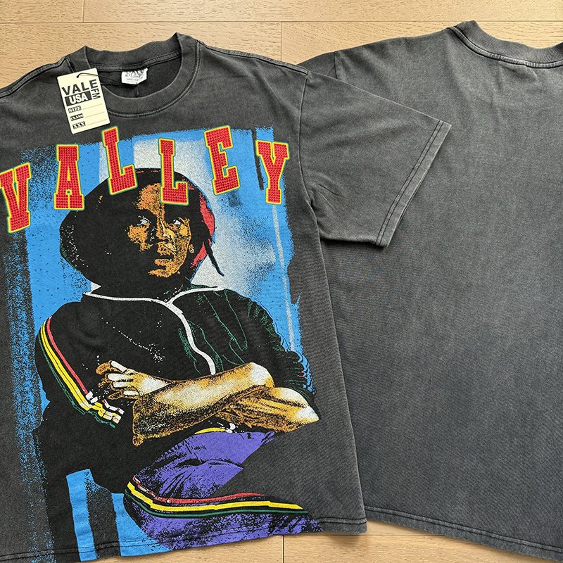 VALE USA Portrait Graphic Short-Sleeve T-Shirt ¡ª context