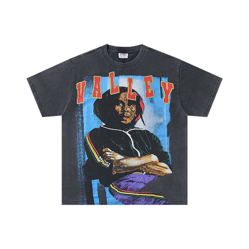 VALE USA Portrait Graphic Short-Sleeve T-Shirt ¡ª hero