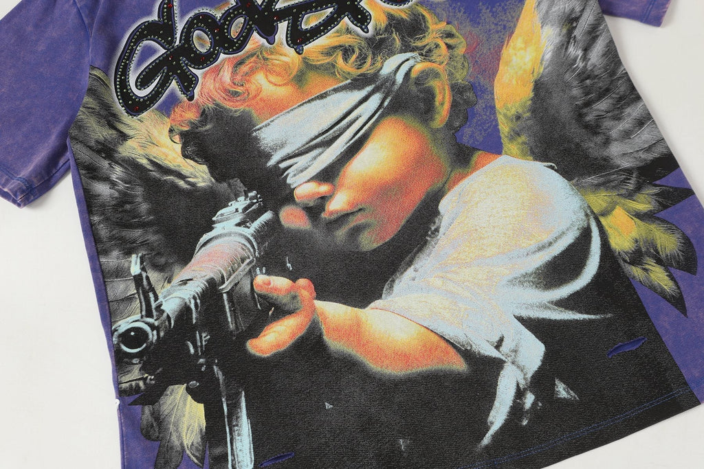 Godspeed Manifested Dreams Angel Graphic T-Shirt ¡ª detail