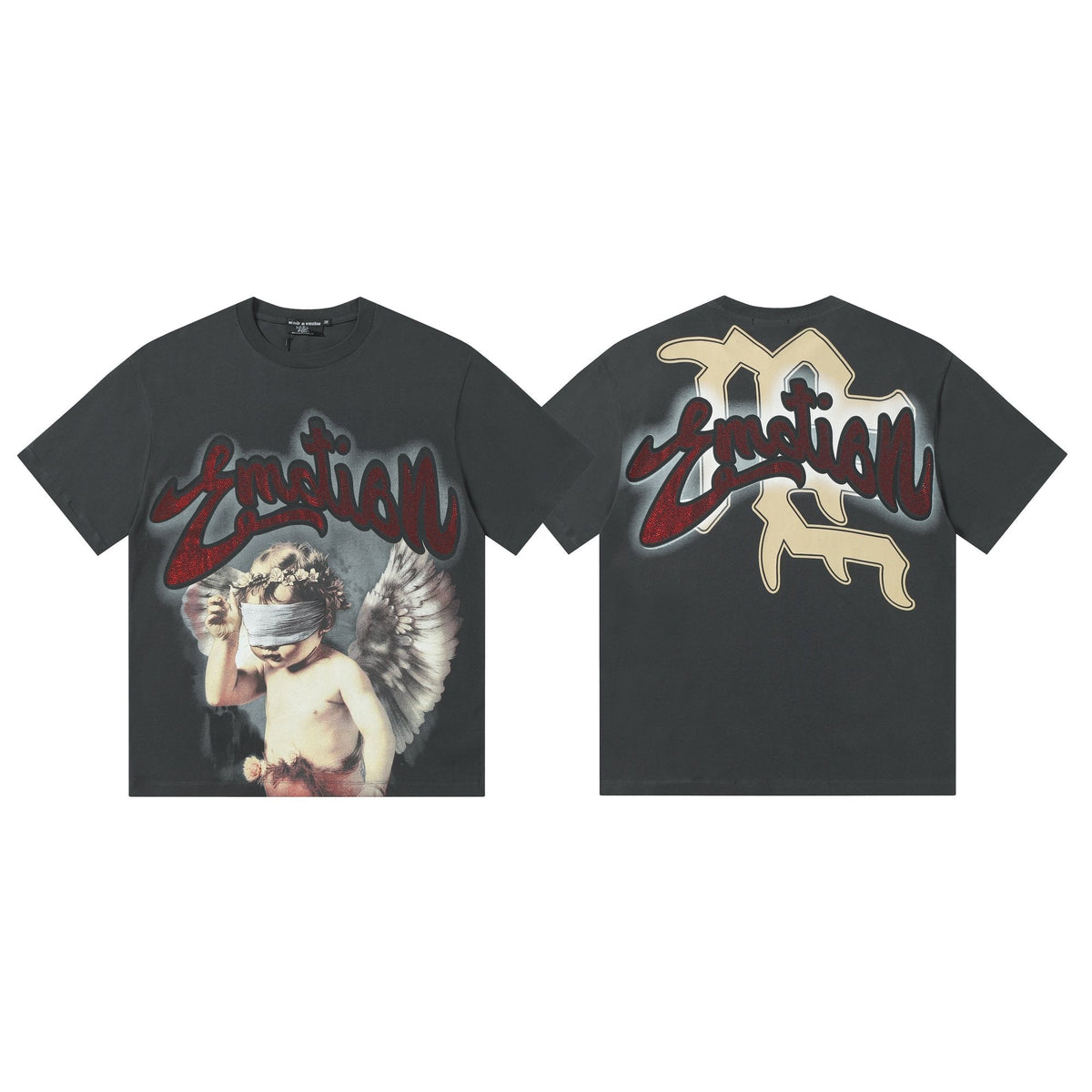 MIXED EMOTION Angel Graphic Short-Sleeve T-Shirt ¡ª hero