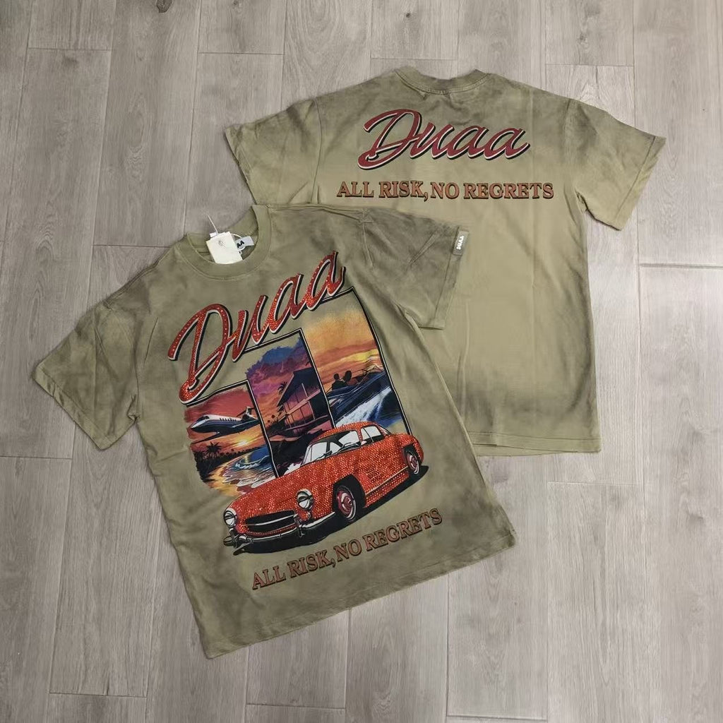 Rough Play All Risk Car Graphic Short-Sleeve T-Shirt ¡ª context