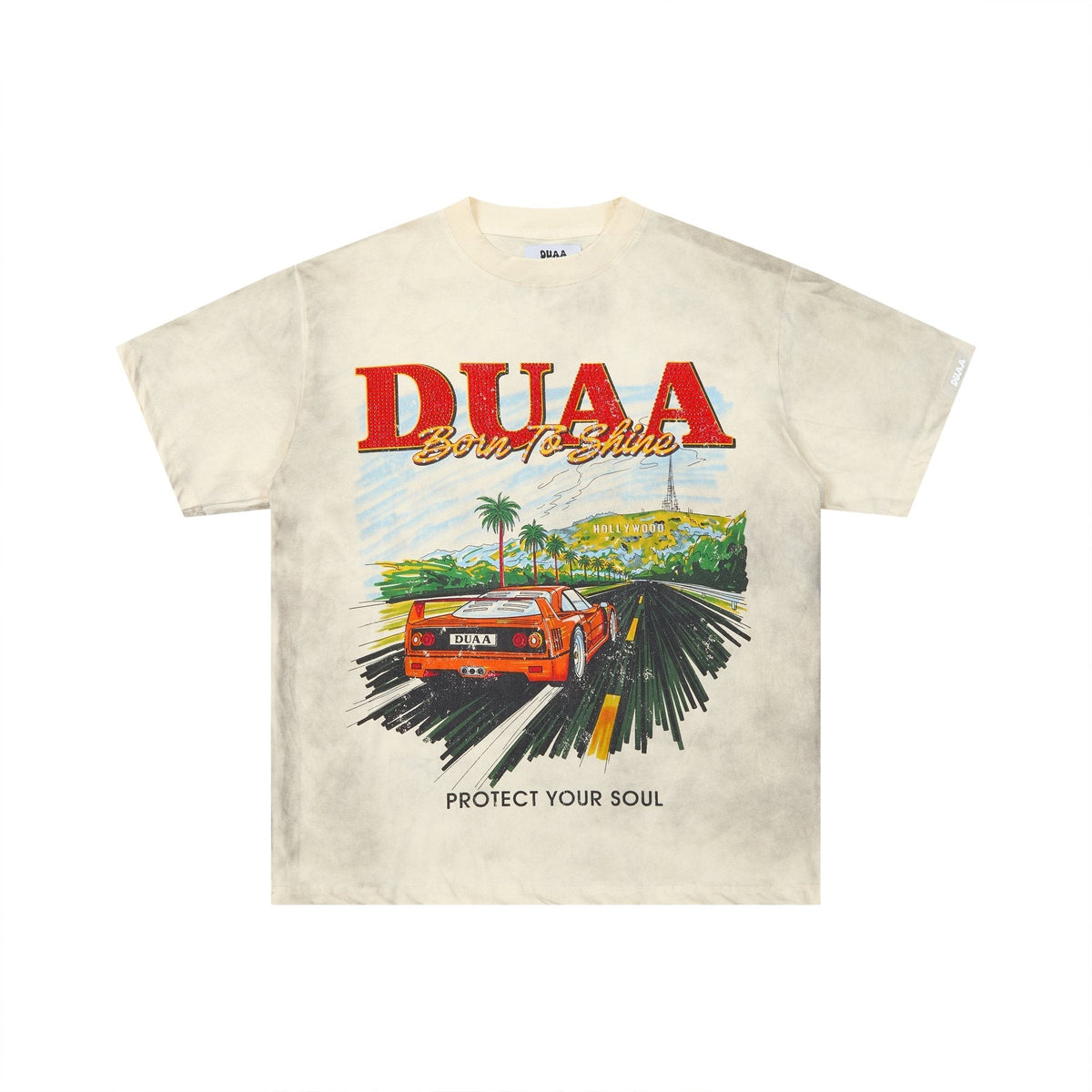 Rough Play DUAA Car Graphic Short-Sleeve T-Shirt ¡ª hero