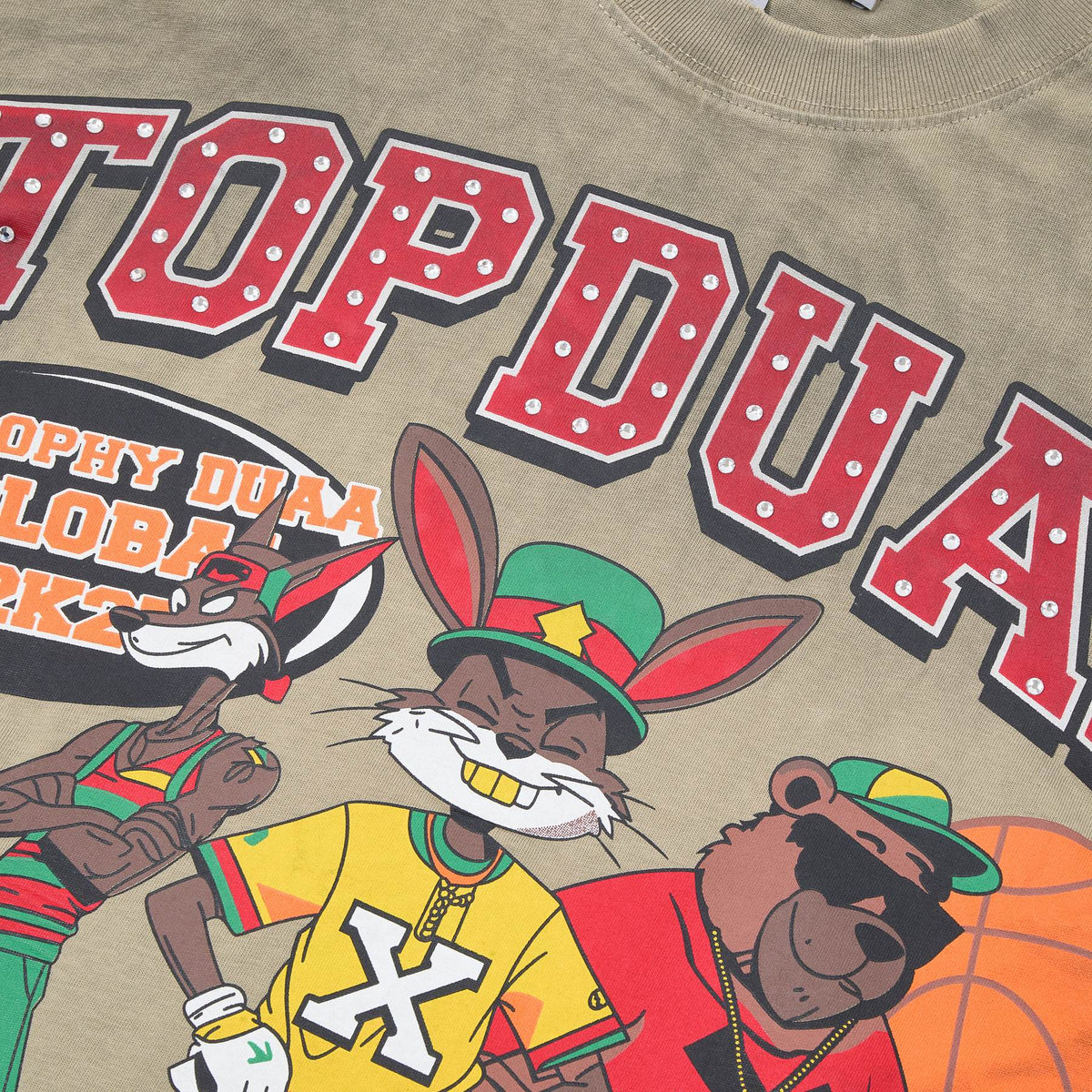 Rough Play DUAA All Star Graphic T-Shirt ¡ª detail