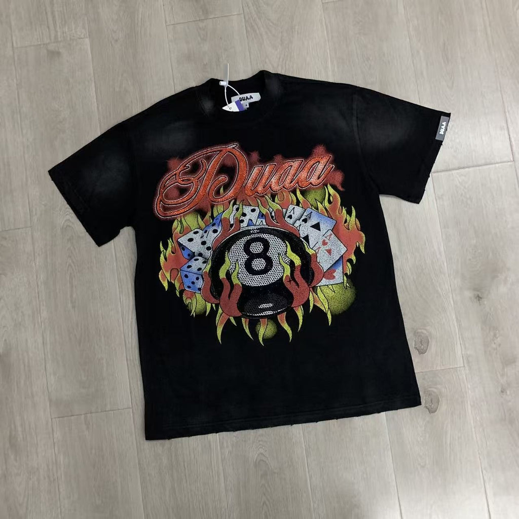 Rough Play DUAA Risk Graphic T-Shirt ¡ª front