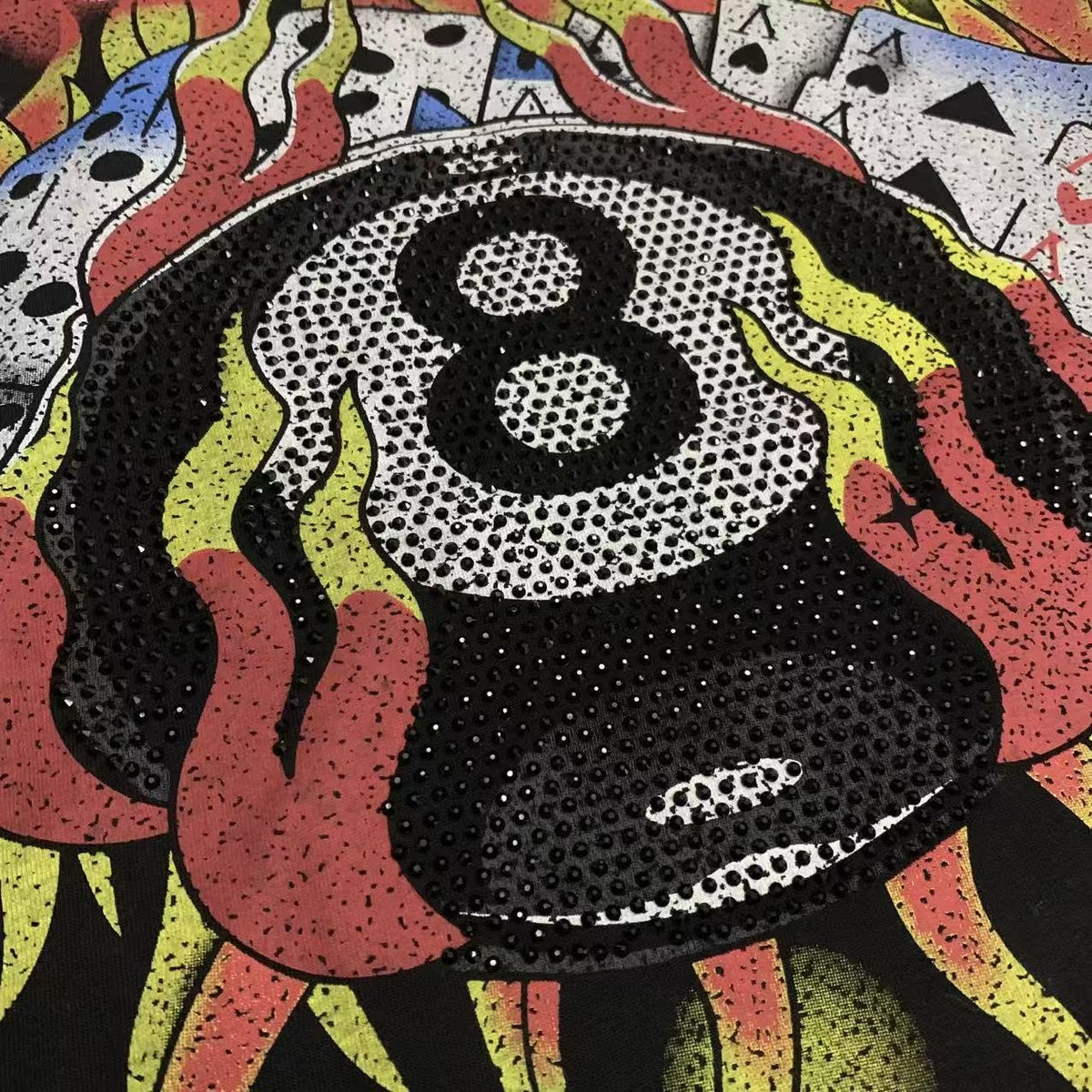 Rough Play DUAA Risk Graphic T-Shirt ¡ª detail
