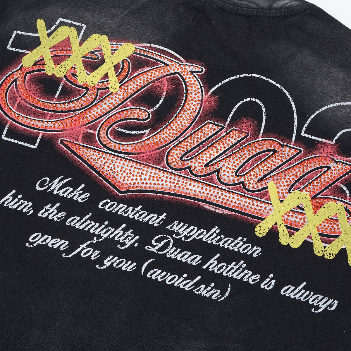 Rough Play DUAA Risk Graphic T-Shirt ¡ª detail
