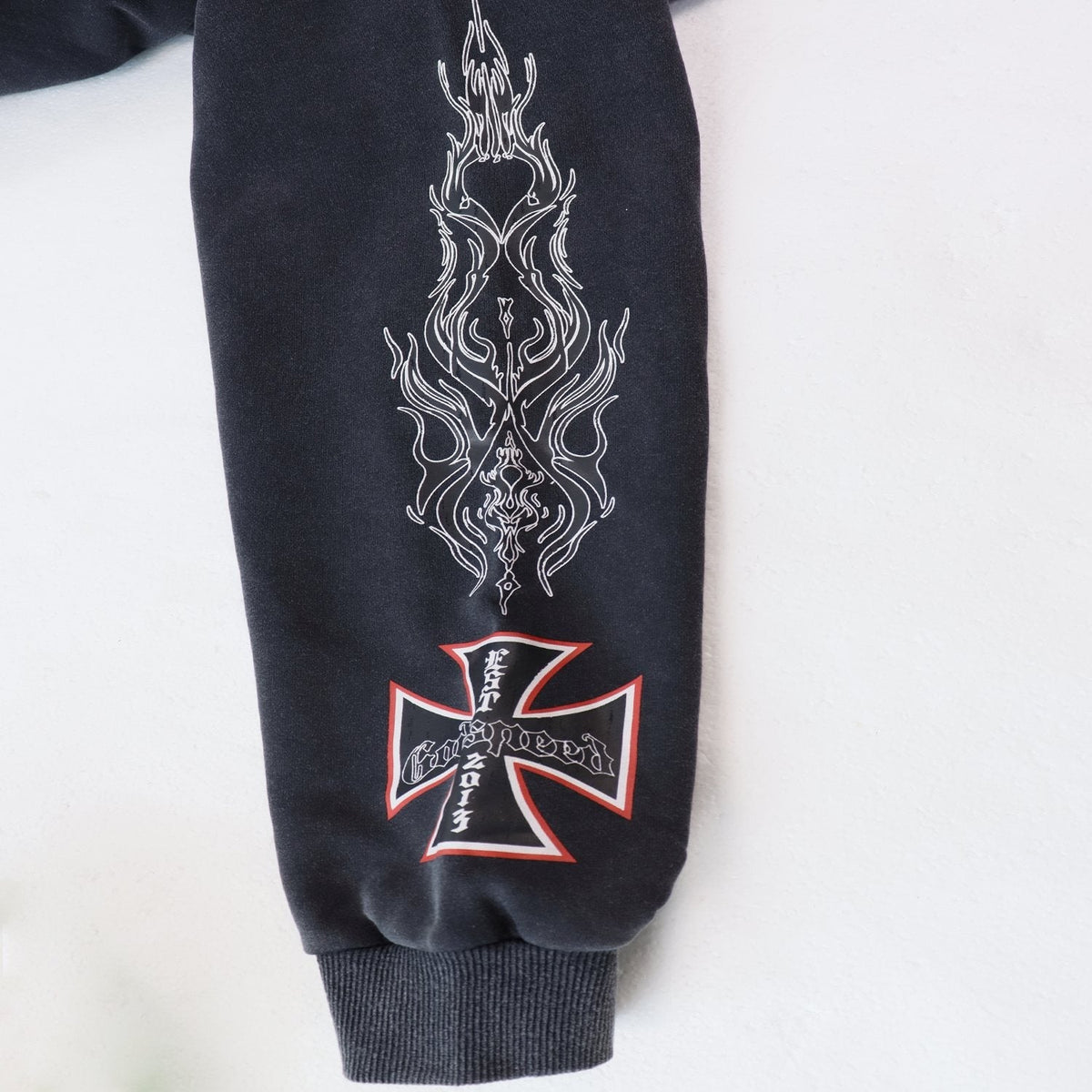 Godspeed Hollywood Hills Fire Graphic Hoodie ¡ª detail