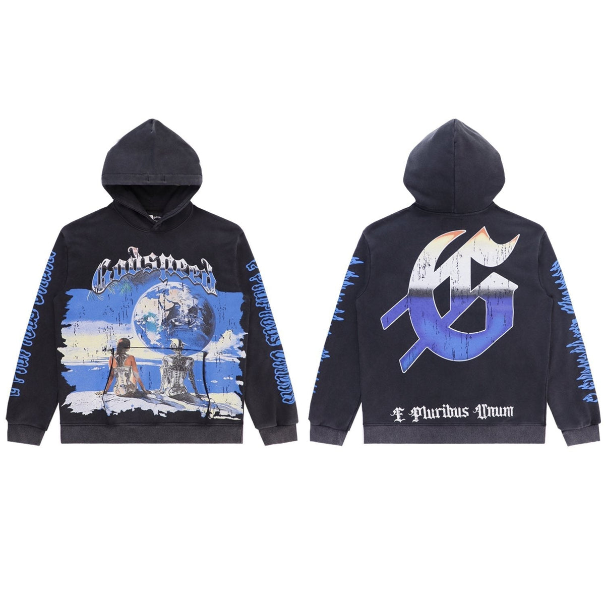 Godspeed Earth Tech Graphic Hoodie ¡ª hero