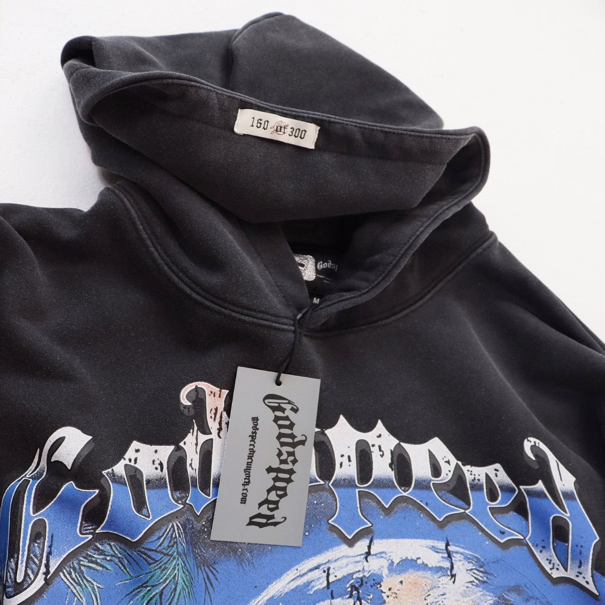 Godspeed Earth Tech Graphic Hoodie ¡ª hang_tag