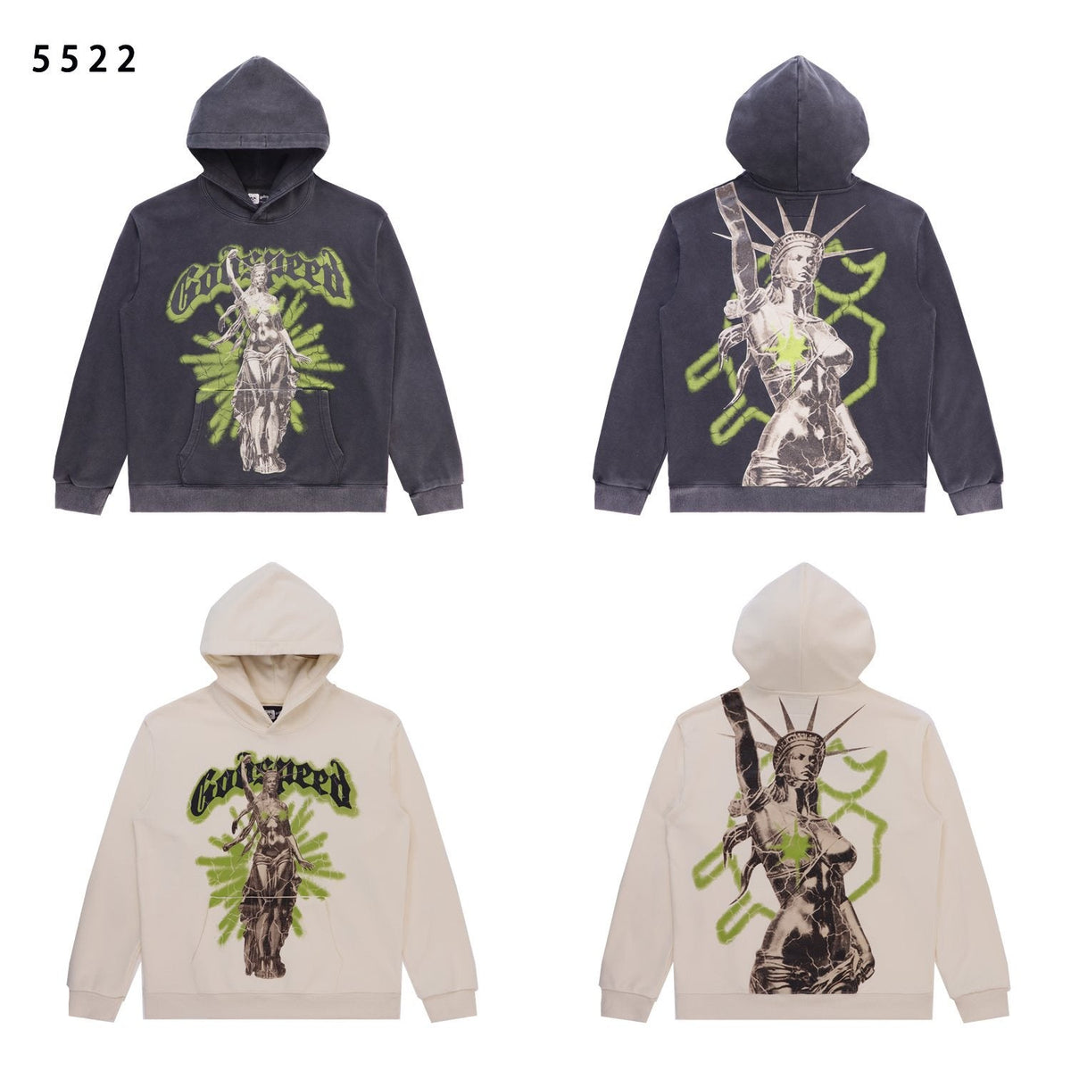Godspeed Washed Graphic Hoodie ¡ª comparison
