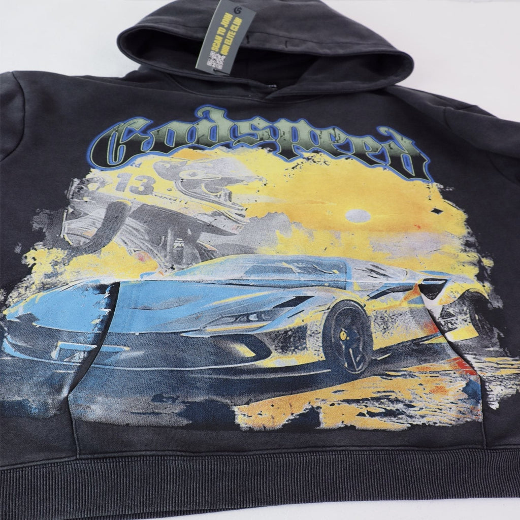 Godspeed Racing Graphic Hoodie ¡ª detail