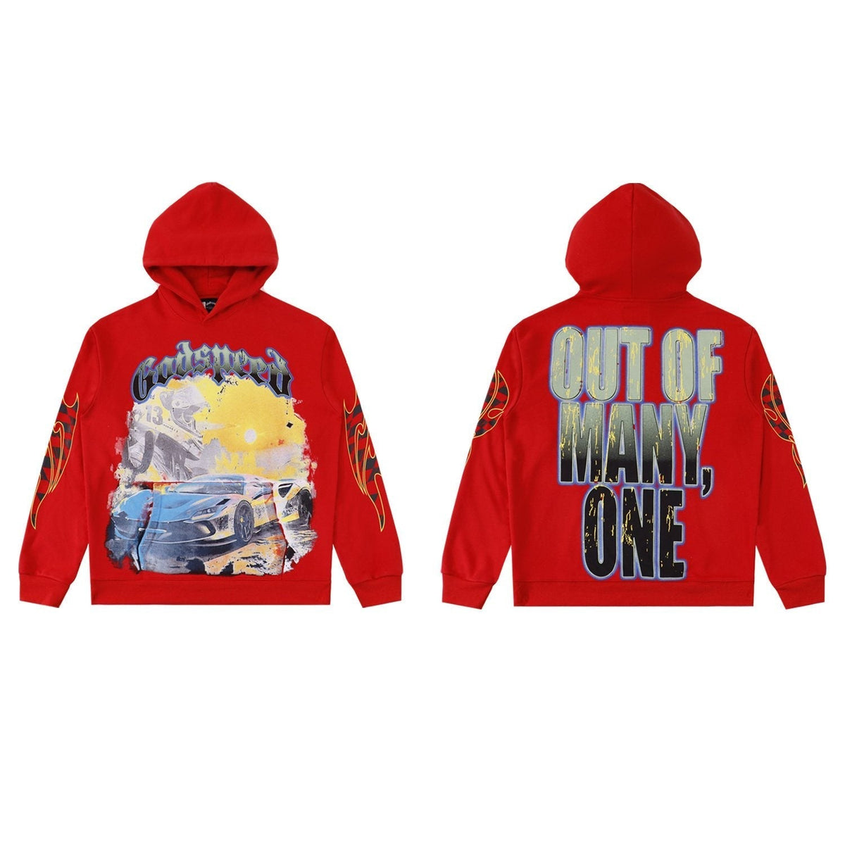 Godspeed Racing Graphic Hoodie ¡ª front
