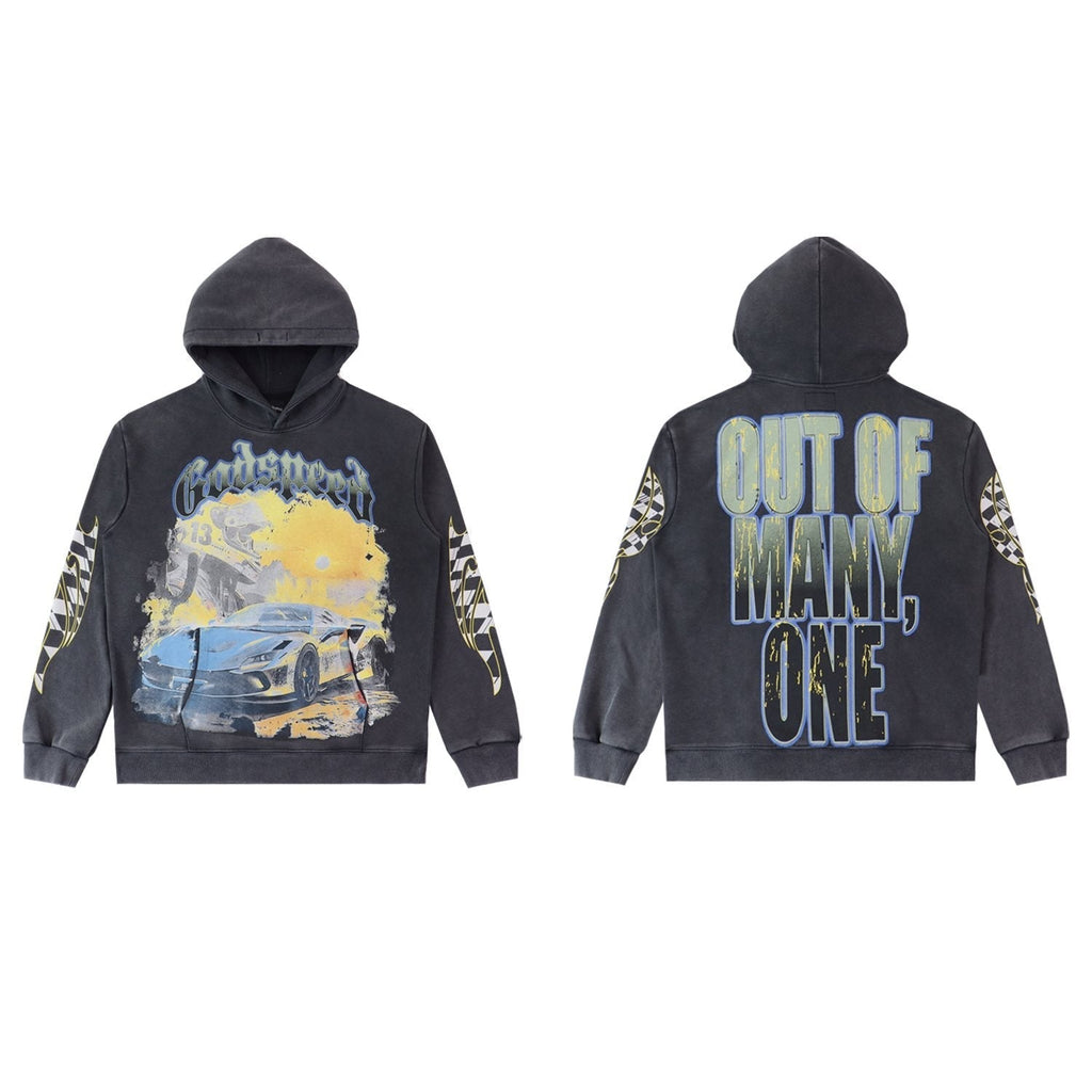 Godspeed Racing Graphic Hoodie ¡ª back