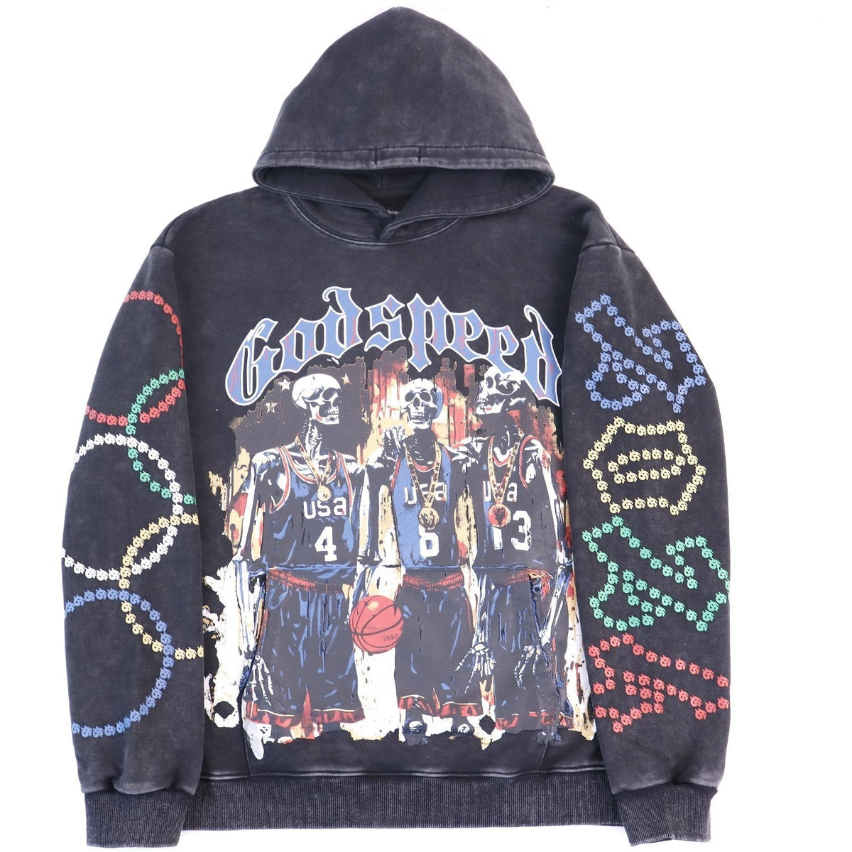 Godspeed Out of Many One Graphic Hoodie ¡ª hero