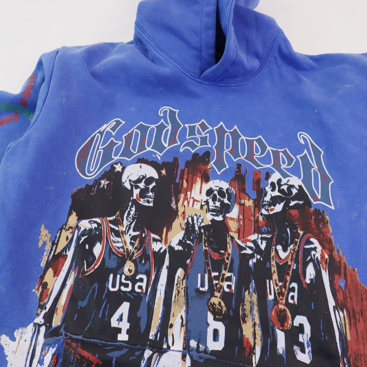 Godspeed Out of Many One Graphic Hoodie ¡ª front