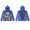 Godspeed Skull Racer Graphic Hoodie ¡ª front