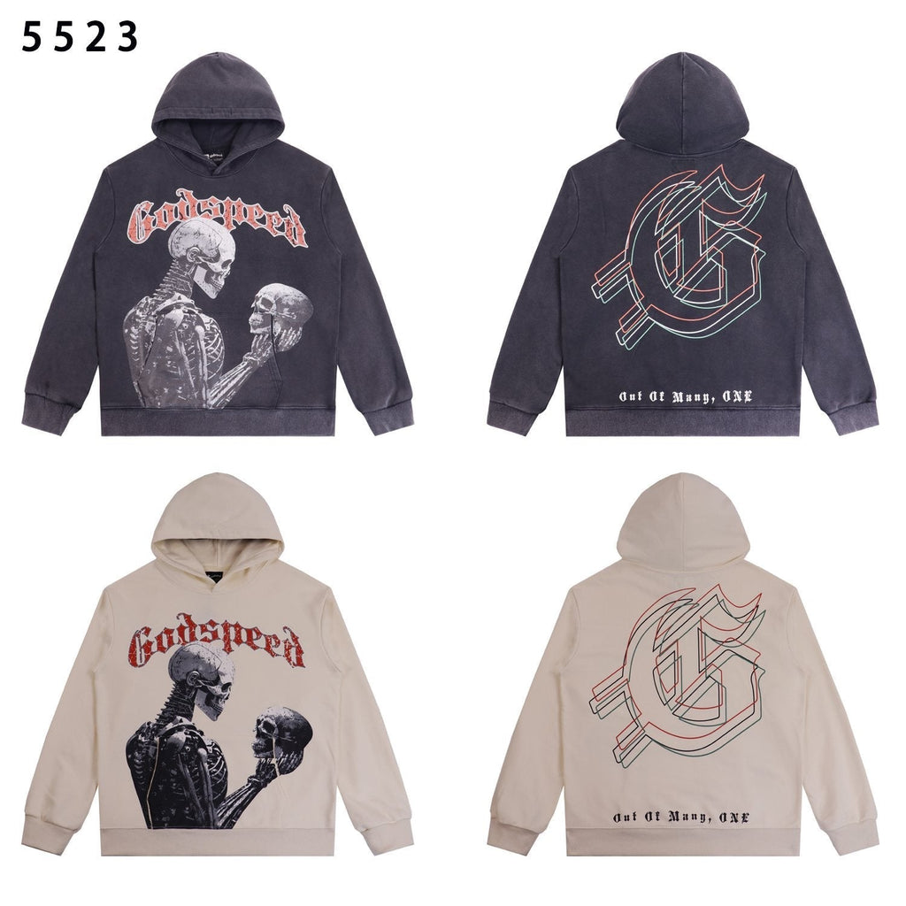 Godspeed Guitar Skeleton Graphic Hoodie ¡ª comparison