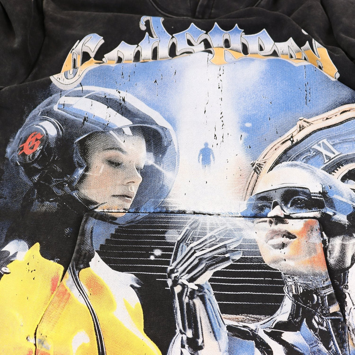 Godspeed Out of Many One Graphic Hoodie ¡ª detail
