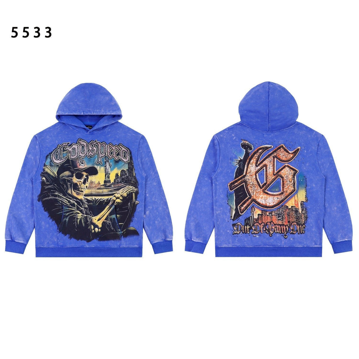 Godspeed Racing Graphic Pullover Hoodie ¡ª front