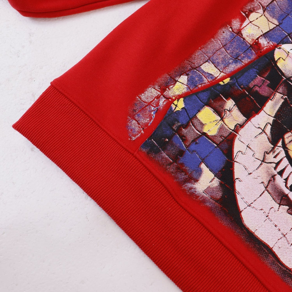 Godspeed Skull Sun Graphic Hoodie ¡ª detail
