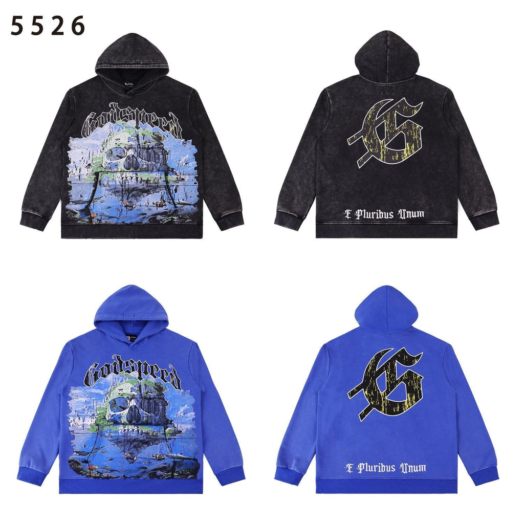 Godspeed E Pluribus Unum Skull Graphic Hoodie ¡ª comparison