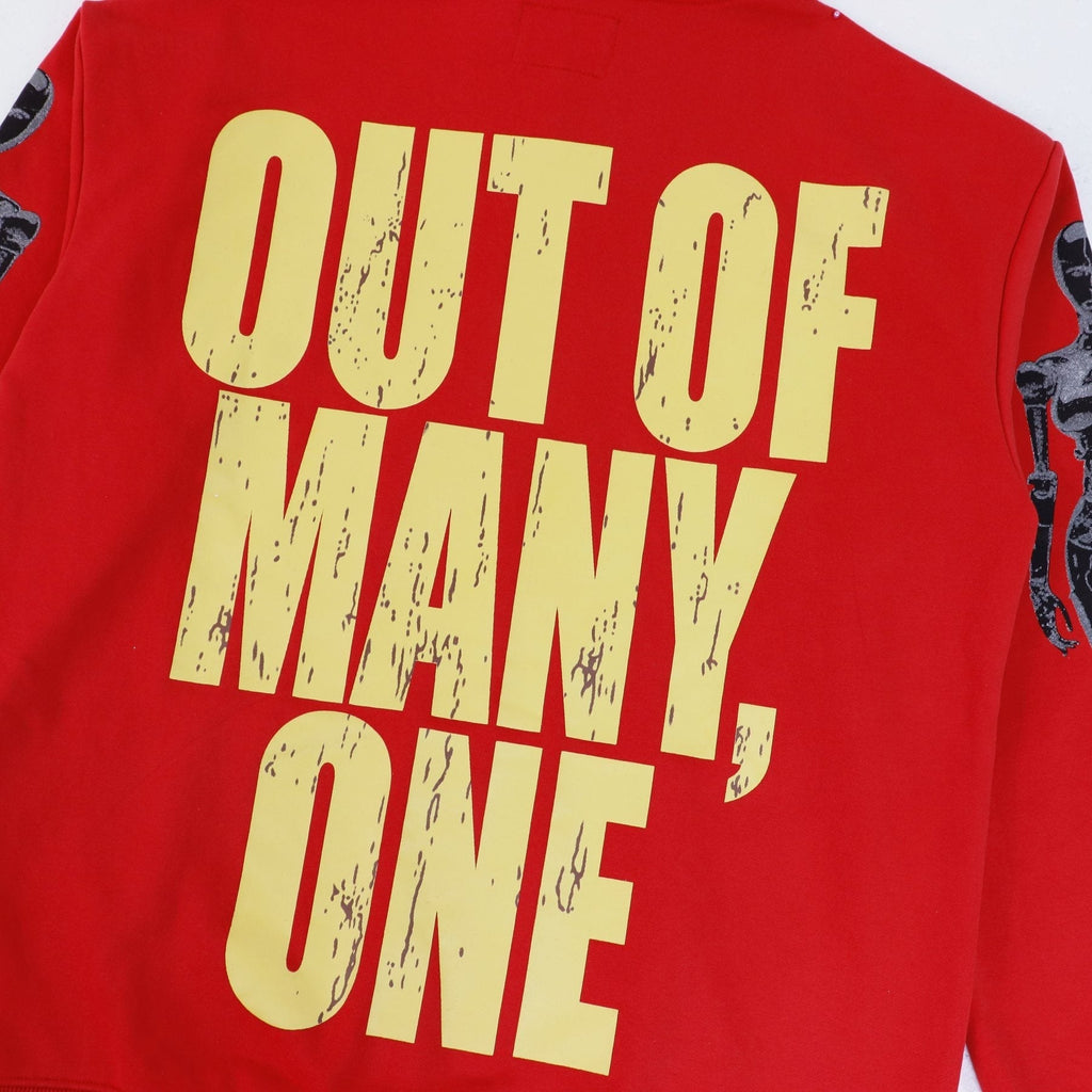 Godspeed Out of Many One Graphic Hoodie ¡ª back