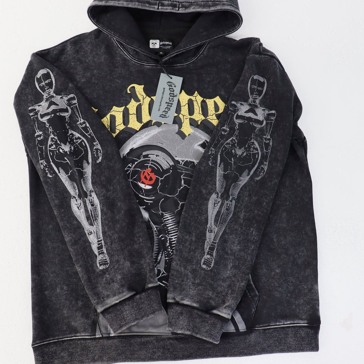 Godspeed Out of Many One Graphic Hoodie ¡ª front